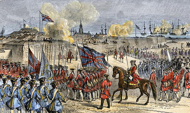 Defeat at Louisbourg