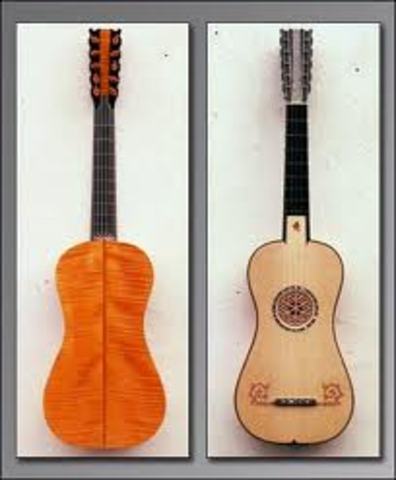 The guitar comes to Colonial America