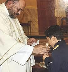 I RECEIVED MY FIRST COMMUNION