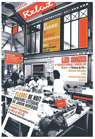 Affiche pour le Nouveau Relax, scène conventionnée de Chaumont