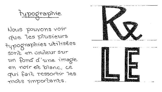 Croquis Analytique: Affiche pour le Nouveau Relax, scène conventionnée de Chaumont