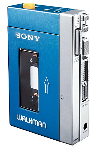 1er walkman Sony, le "TPS-92"