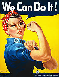 Affiche "we can do it" de J.Howard Miller, 1942
