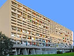 Cité Radieuse, le Corbusier, 1950