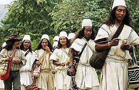 EN COLOMBIA EXISTEN 87 COMUNIDADES INDIGENAS DISTRIBUIDAS POR EL TERRITORIO NACIONAL