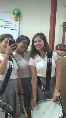 entré a la banda de guerra