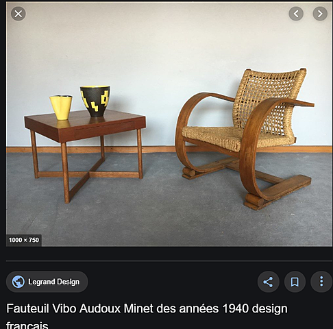 Fauteuil Vibo Audoux Minet