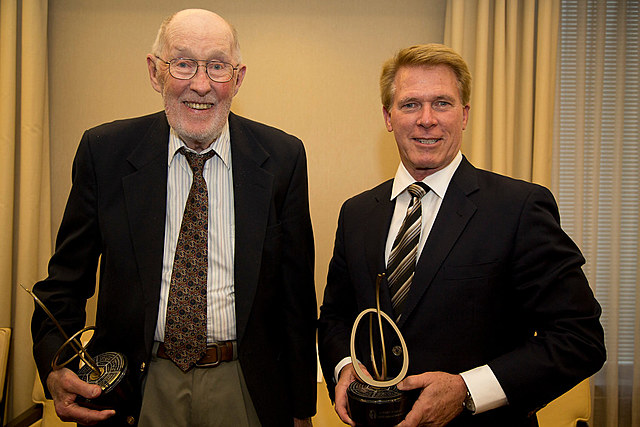 Thomas Brock y Hudson Freeze.