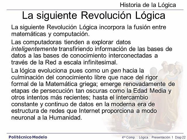 la supuesta revolucion logica