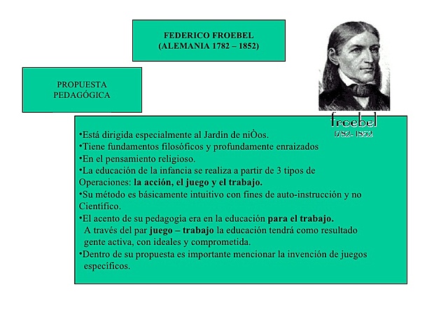 FRIEDRIC FROEBEL, IDEALISTA