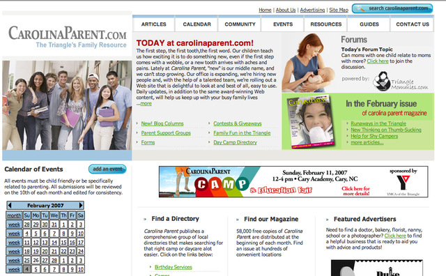 Website Redesign Adds Features