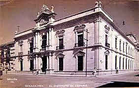 Porfirio Díaz es maestro en el Instituto de Ciencias y Artes de Oaxaca