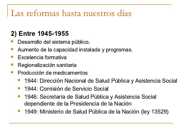 Lanzamiento del Programa de Erradicación del Paludismo, cuyo objetivo se modificó en 1969.