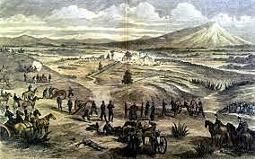 Díaz y su ejército participan en la Batalla de la Carbonera