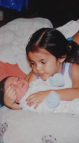 Nacimiento de mi hermano