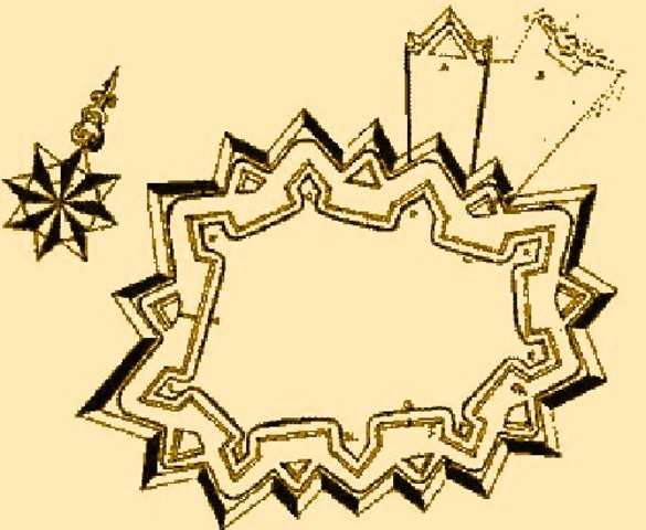 El gobernardor Manuel Herck entrega la plaza de Olivenza a los franceses.