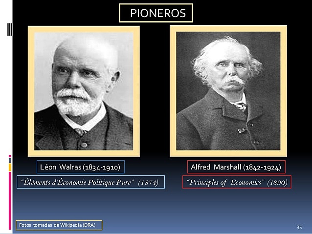 León Walras / Alfred Marshall