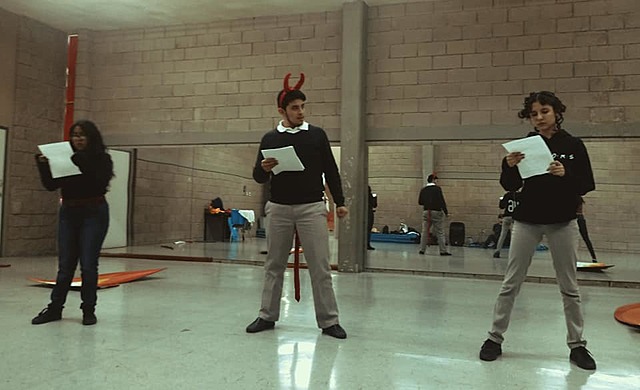 Participación en pastorela