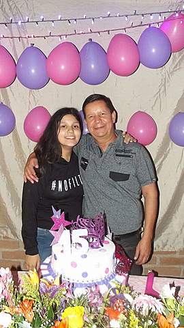 Descubrí que para ser feliz solo necesito amor de mi familia