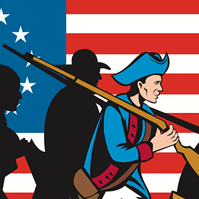 Timeline: den amerikanska revolutionen