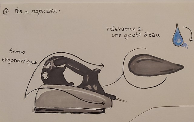 Schéma analytique du Fer à repasser de Dreyfuss