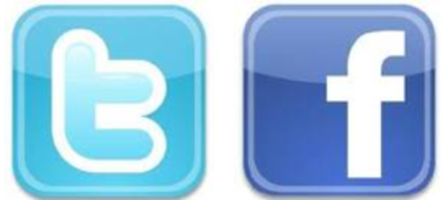 Facebook  and Twitter Added