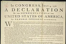 declaration of independence