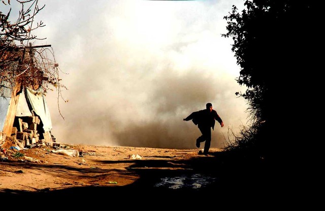 Heathcliff runs away from Wuthering Heights.