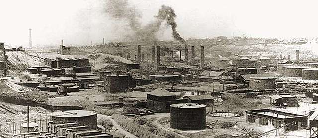 Rockefeller founds Standard Oil.