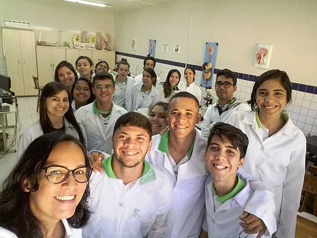 Clase de biología práctica