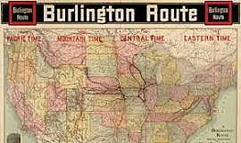 Railroads set up standard time zones