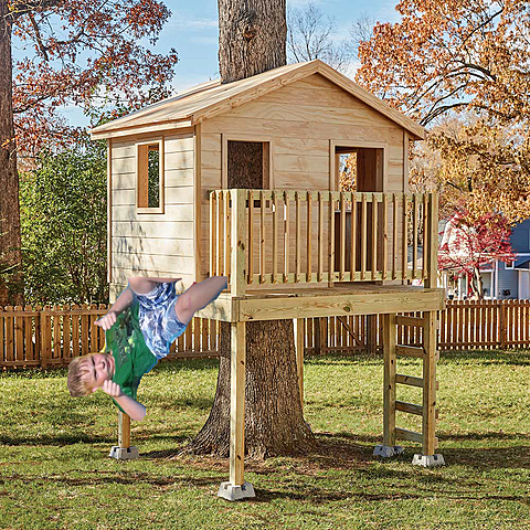 I fell out of a tree house