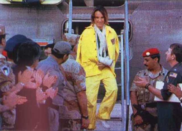 Cornum captured during Operation Desert Storm