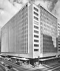 Bâtiment général pétroleum, Wurdeman et Becket , 1949