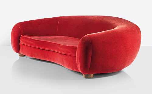 Canapé "ours polaire", Jean Royère ,1946