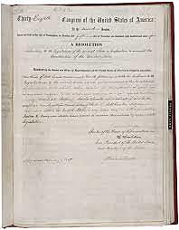 13th Amendment Ratified