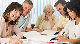 Timeline: Educación de adultos.