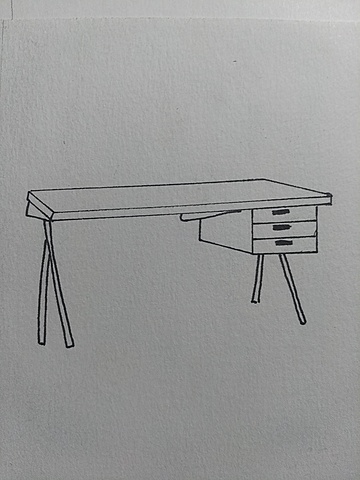 Jean Prouvé, Bureau compas