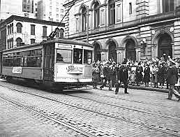 First electric trolley line, Richmond, VA