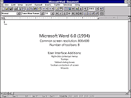 Word para Windows 6.0