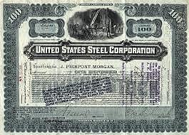 JP Morgan forms US Steel