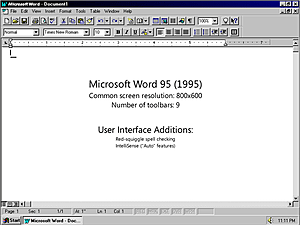 Word para Windows 95