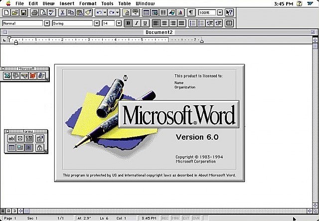 Word para Windows 6.0
