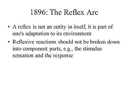 Reflex Arc Concept