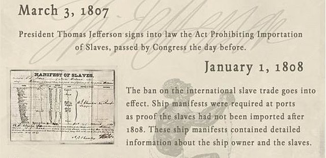 Act of Prohibiting Importation of Slaves