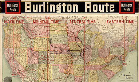 Railroads Set Up Standard Time Zones
