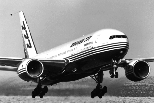 Boeing 777 service introduced