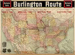 Railroads Set Up Standard Time Zones