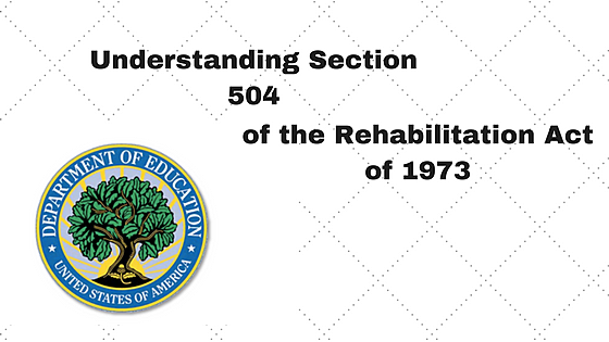 Section 504 of the Rehabilitation Act