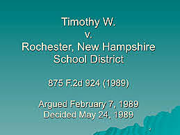 Timothy W. vs. Rochester, New Hampshire School District